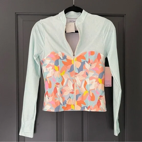 Mott50 Floral Rashguard size medium Sun protection - Picture 6 of 13